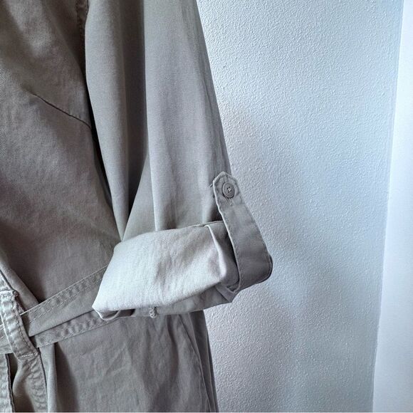 Gloria Vanderbilt Y2K Dress Cotton Button Down Casual SZ 12 - Picture 11 of 15